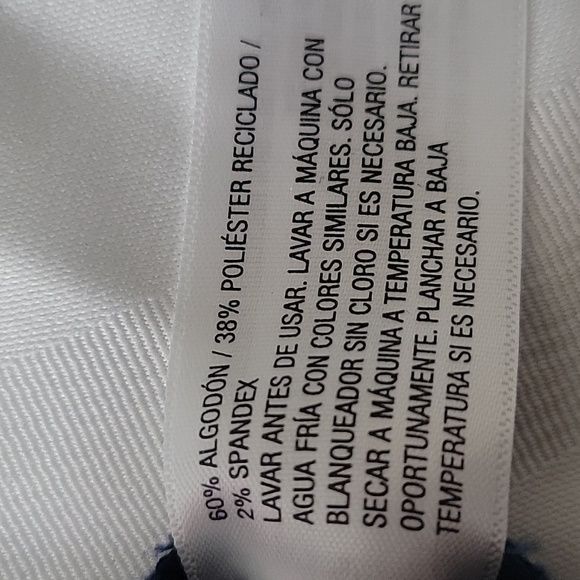 Cat & Jack Girl Navy Straight Reinforced Knee Adjustable Waist Pants Size 10 NWT - Picture 7 of 8